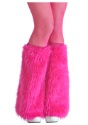 Adult Pink Furry Boot Covers