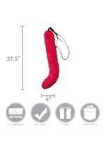 Magenta Anime Deluxe Cat Tail Alt 5