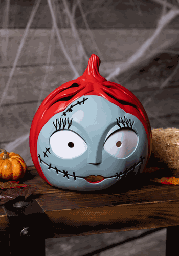 Nightmare Before Christmas Sally Light Up Pumpkin Decoration