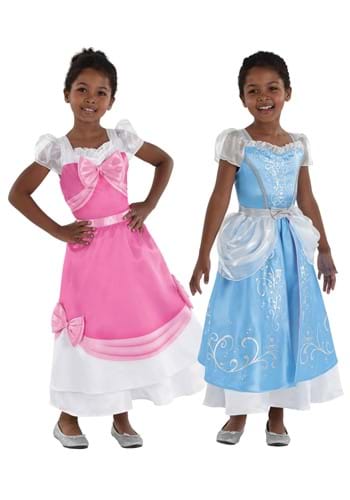 GIRLS CINDERELLA REVERSIBLE COSTUME