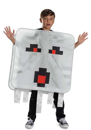 Kids Minecraft Ghast Pop Out Costume